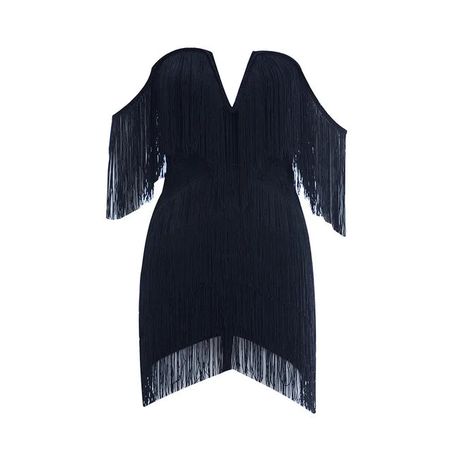Robe Mini Glamour Franges