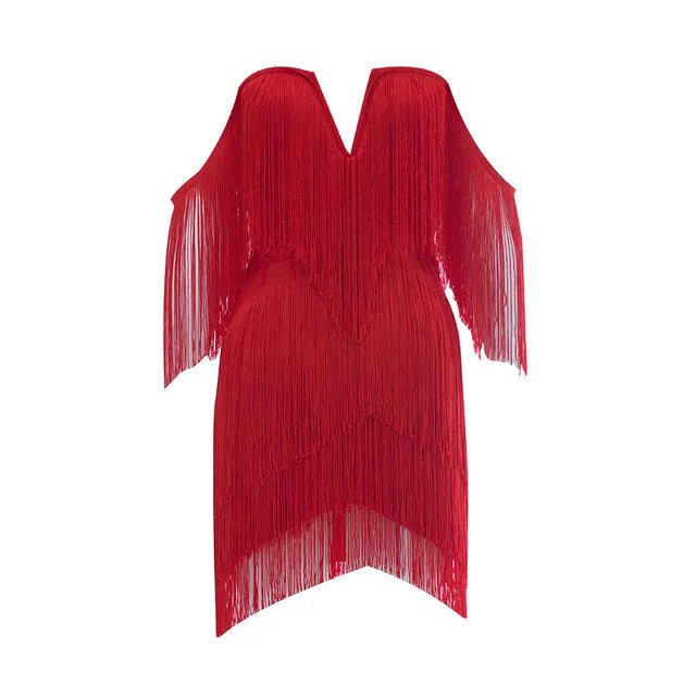 Robe Mini Glamour Franges