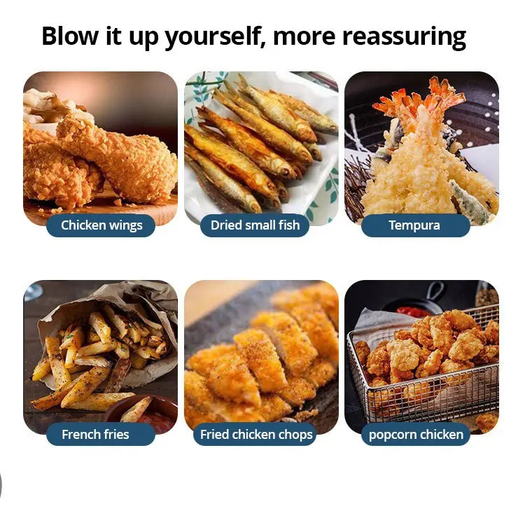 Casserole à Friture en Acier Inoxydable avec Thermomètre Intégré