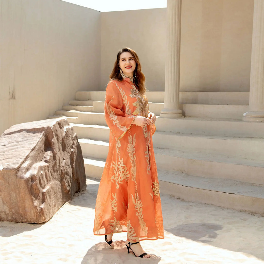 Women Long Kaftan Arabic