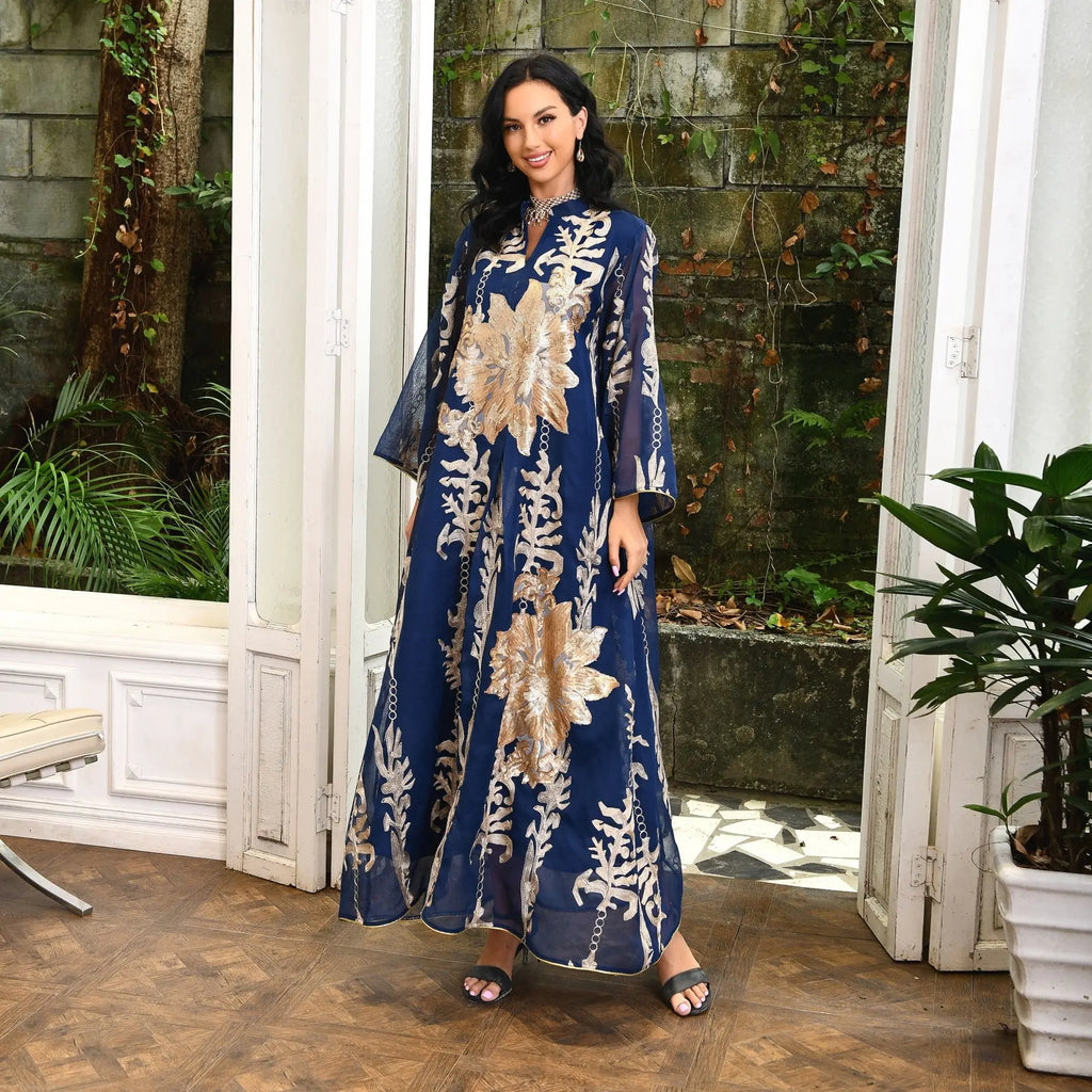 Women Long Kaftan Arabic