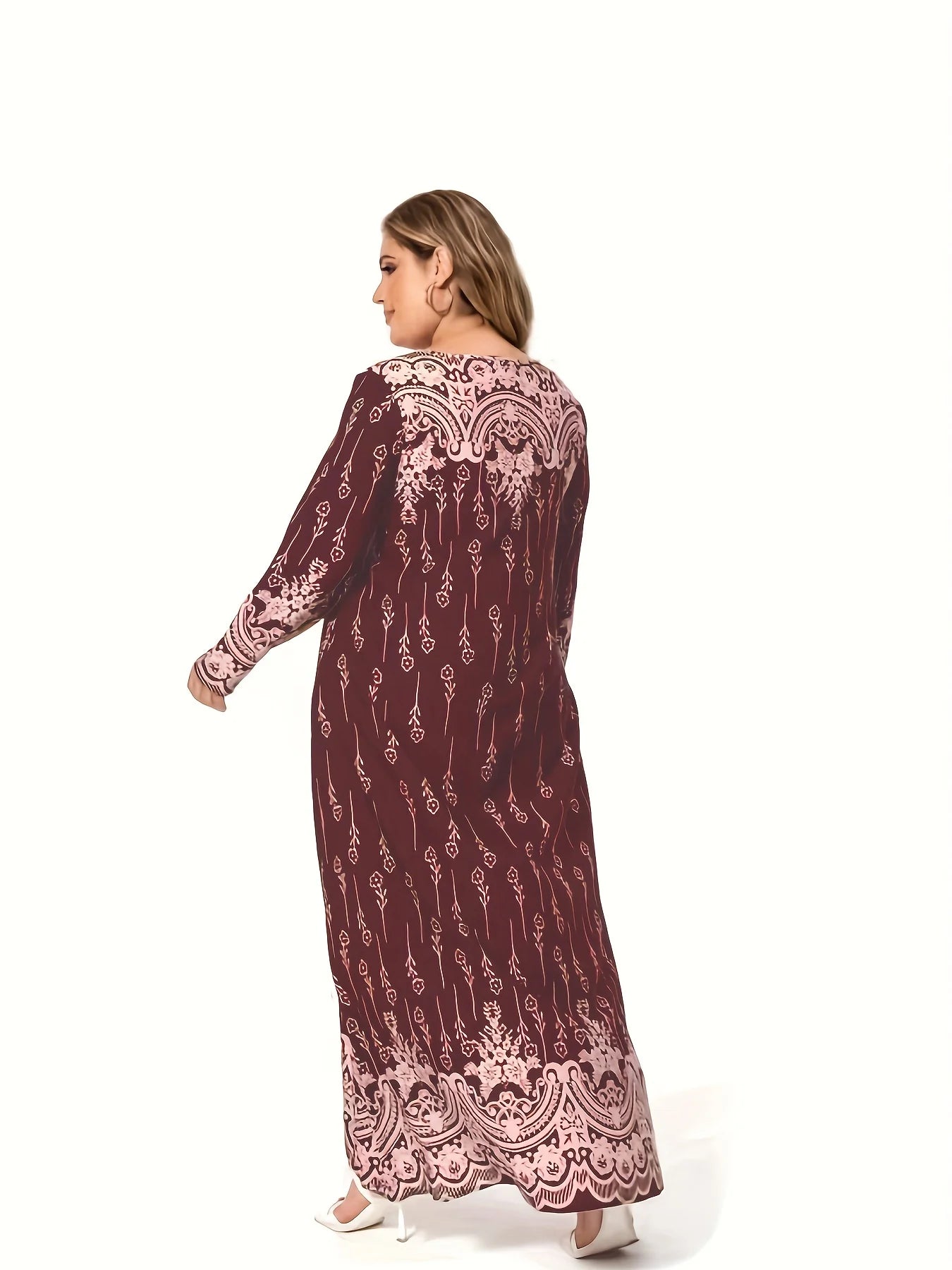 Robe Longue Printemps/Été Grande Taille