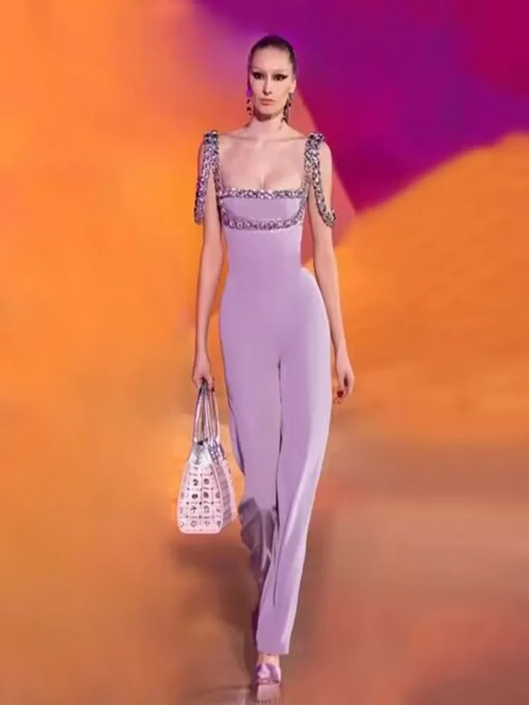 Jumpsuit Lilas Prestige