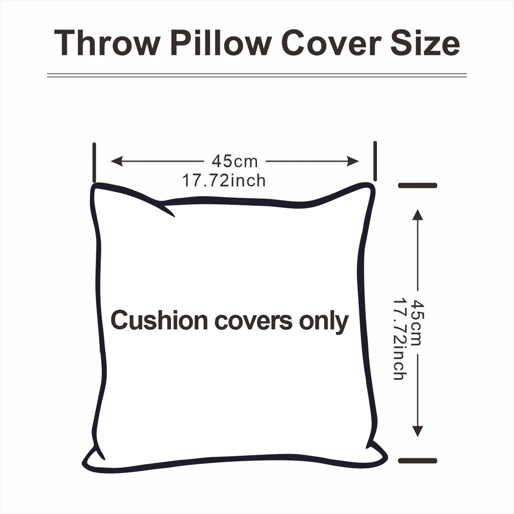 Housse de Coussin Ramadan Luxe – Croissant & Étoiles Dorés