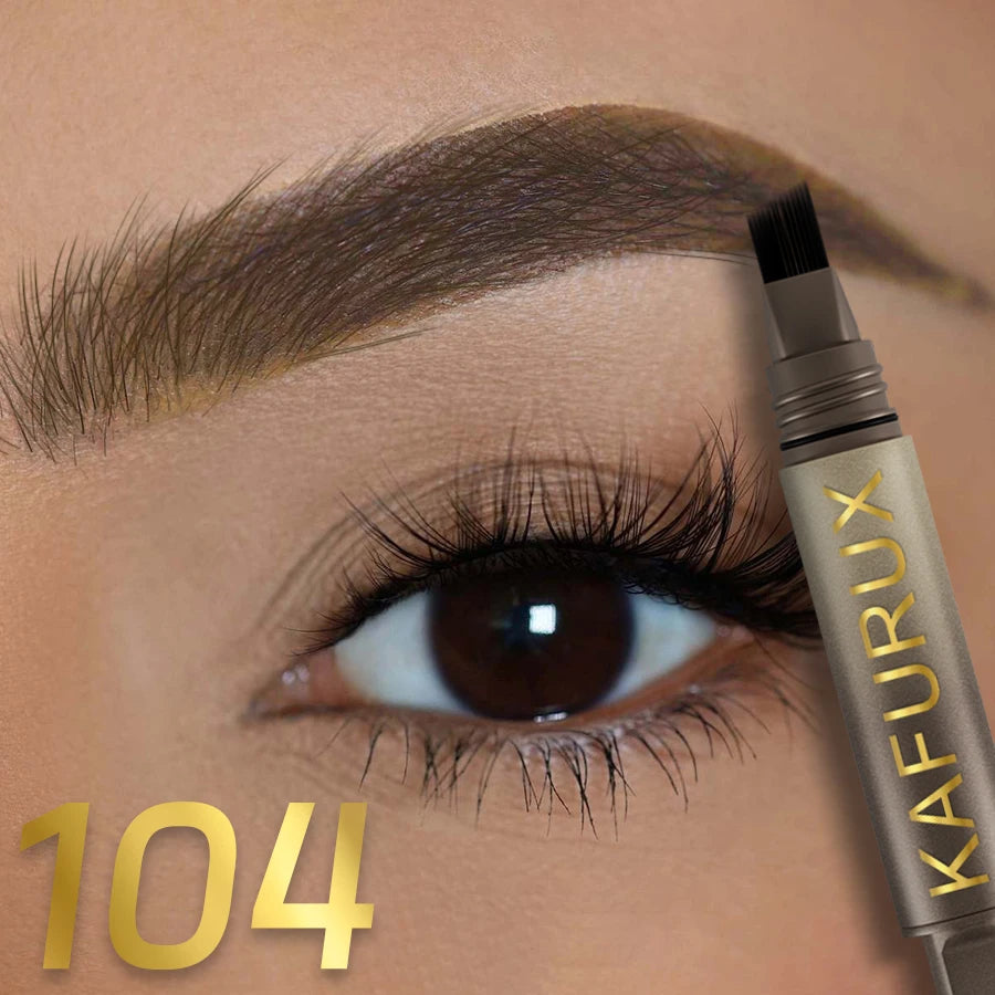 3D Microblade Brow Pen – Waterproof Natural Hair Stroke Eyebrow