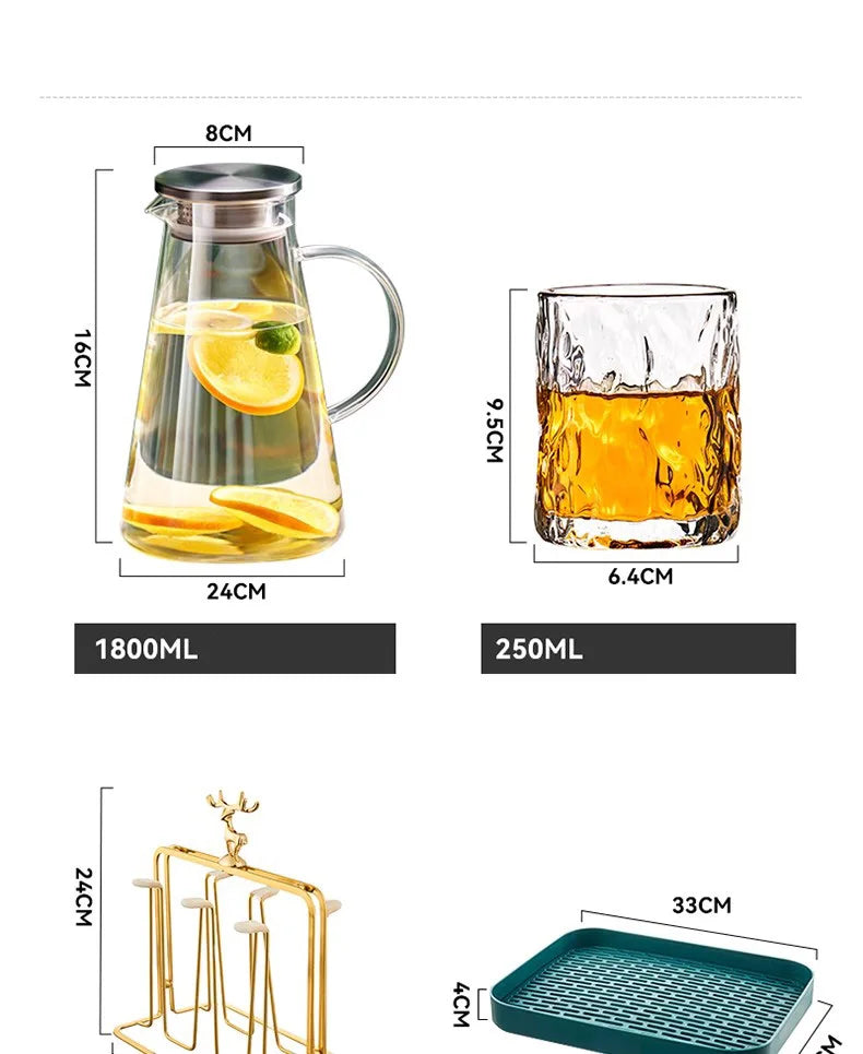 Porte-Tasses Cerf Nordique – Design Élégant & Pratique