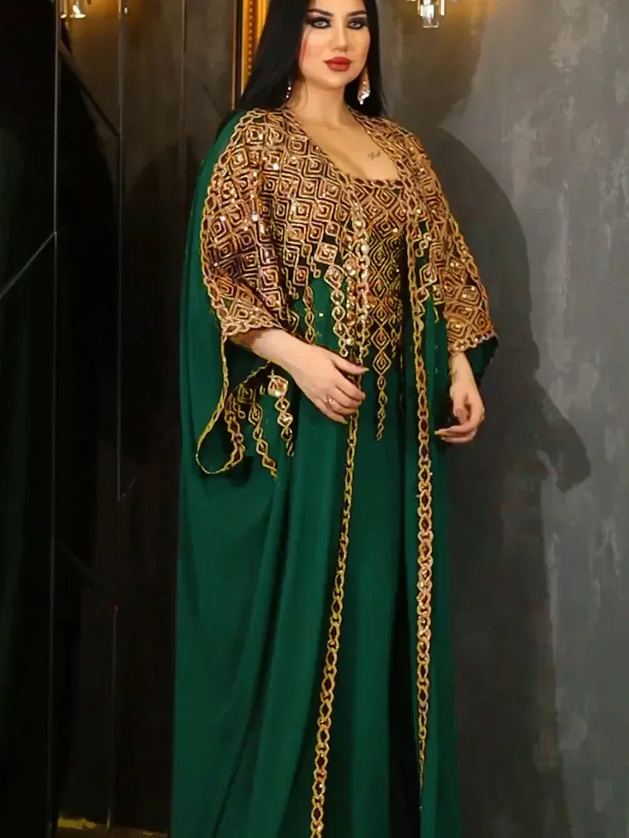 Ensemble Abaya 2 Pièces Eid 2026
