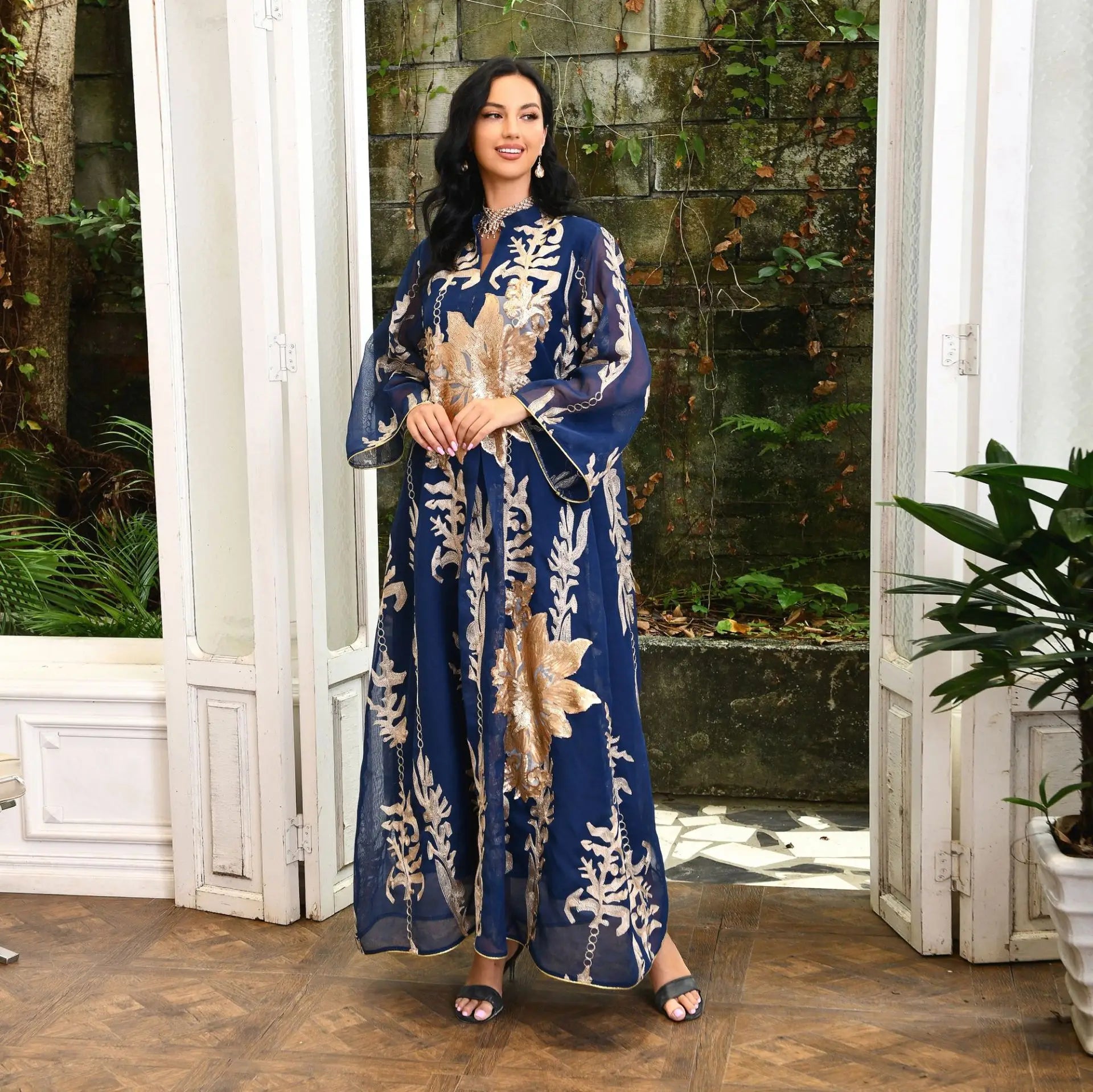 Women Long Kaftan Arabic