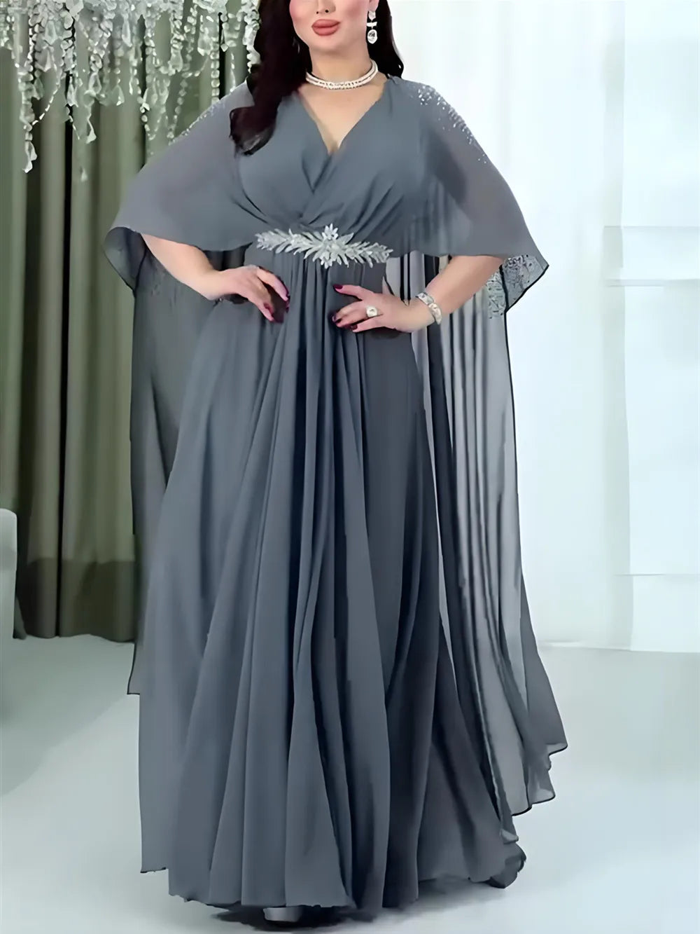 Elegant Women’s Long Dress