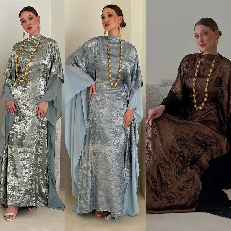 Royal Gold Pattern Abaya
