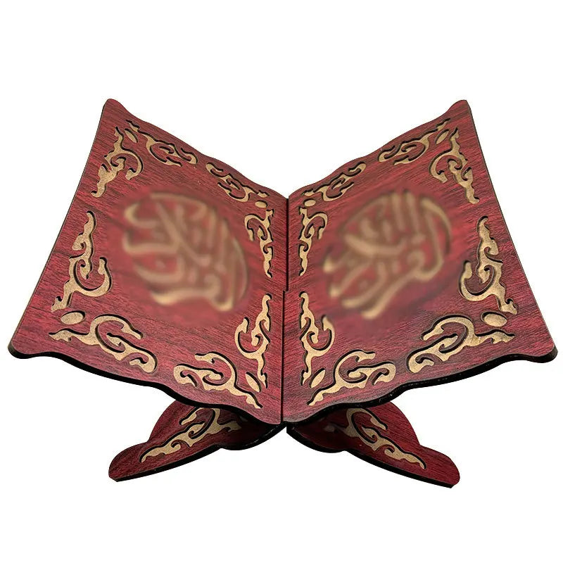 Islamic Wooden Quran & Book Stand