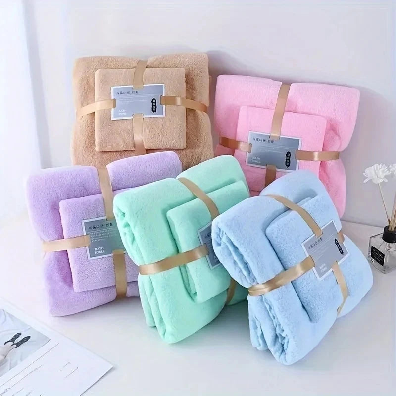 2-Piece Ultra Soft Bath Towel Set