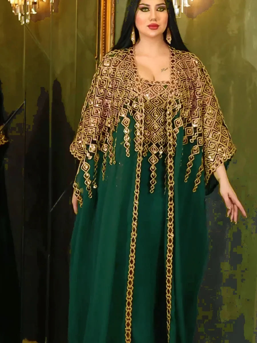 Ensemble Abaya 2 Pièces Eid 2026