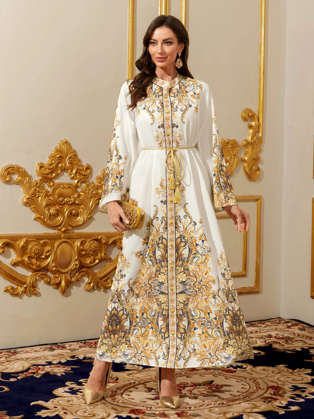 chic et premium, évoque l’or et l’élégance.