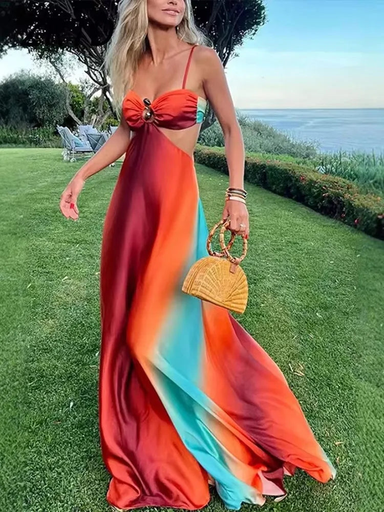 Robe Maxi Sunset Glow