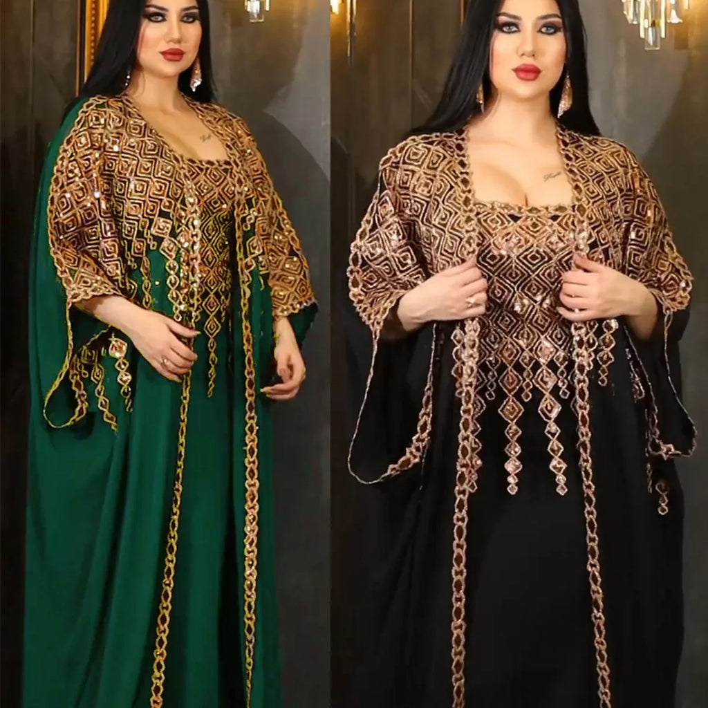 Ensemble Abaya 2 Pièces Eid 2026