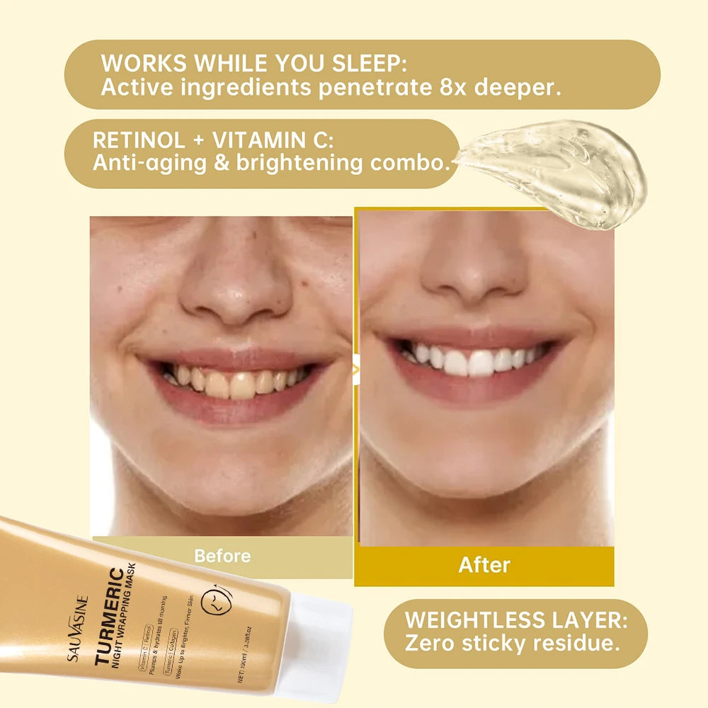 Masque Nuit Éclat Doré