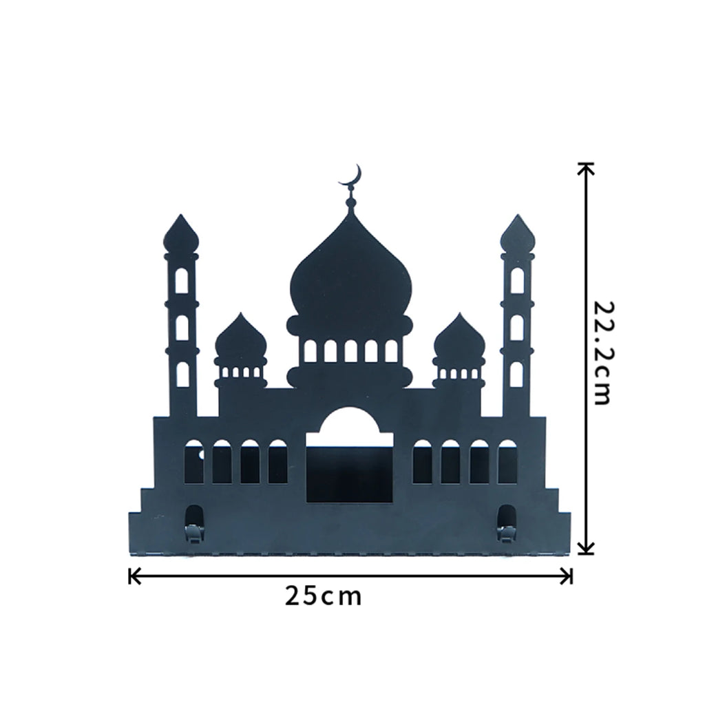 Islamic Iron Wall Shelf – Folding Castle Design