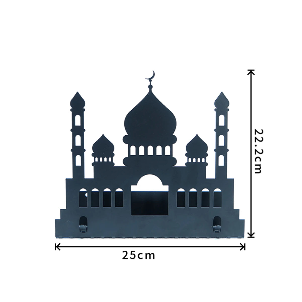 Islamic Iron Wall Shelf – Folding Castle Design
