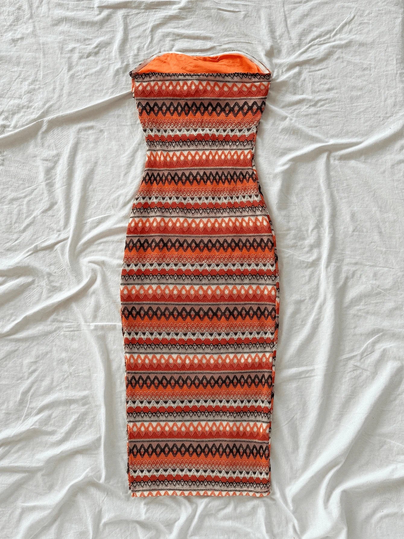 Robe Slim à Nœud Élégant