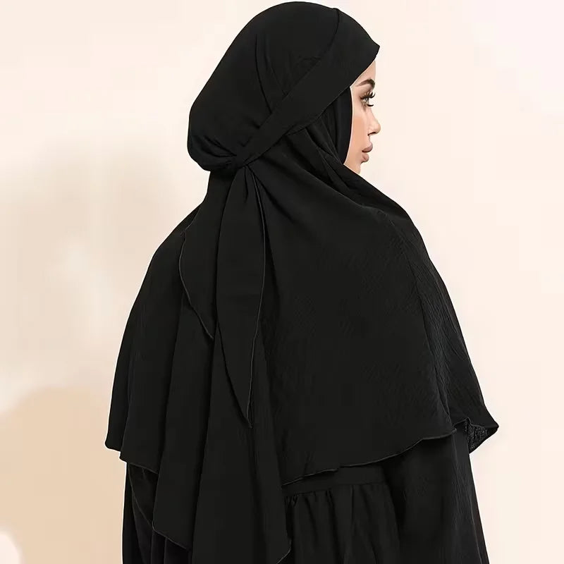 Hijab Élégance Noué