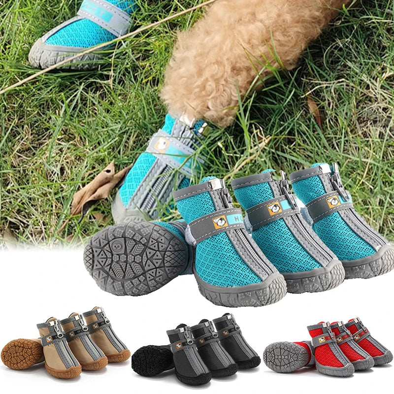 Chaussures pour Chien Antidérapantes – Protection des Pattes Chaudes