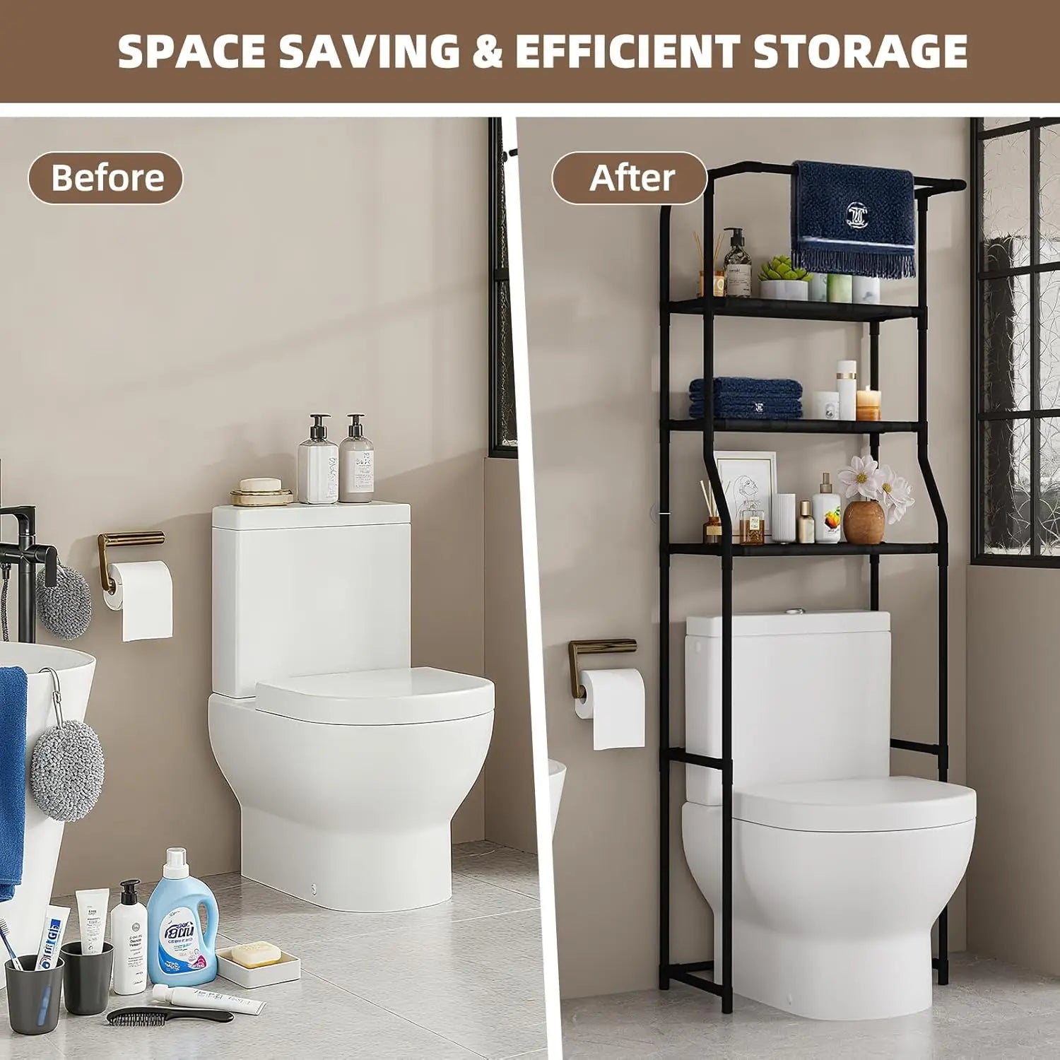 Étagère WC 3 Niveaux