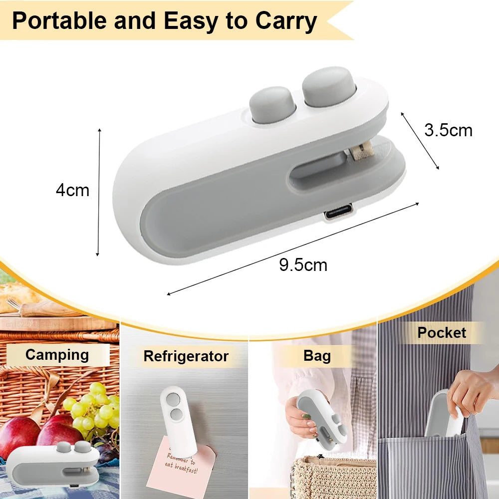 2-in-1 Mini Heat Sealer