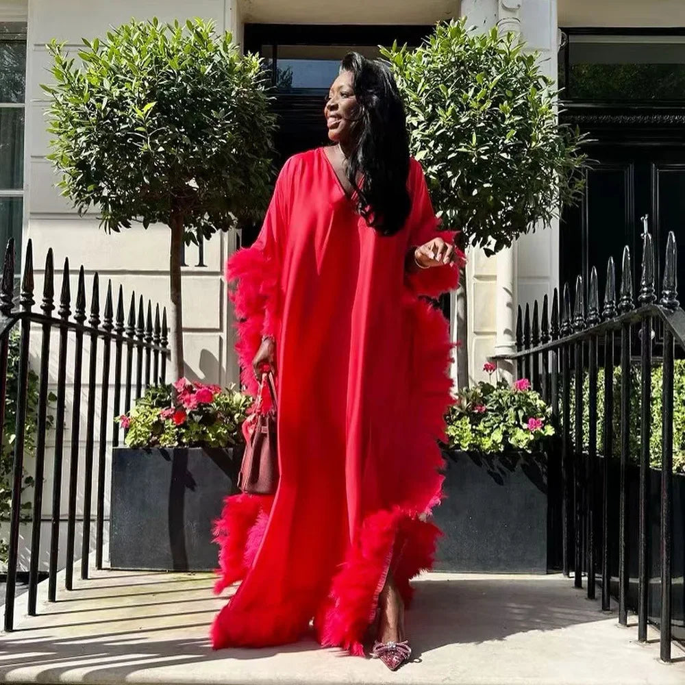 Queen Elegance African Maxi Dress