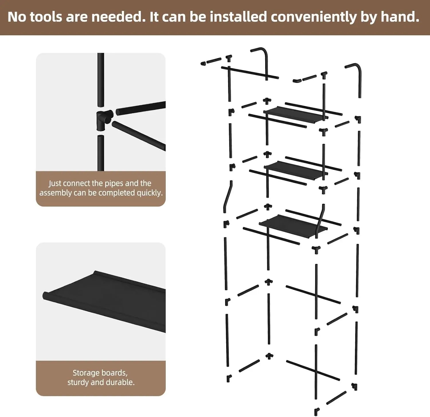 Étagère WC 3 Niveaux