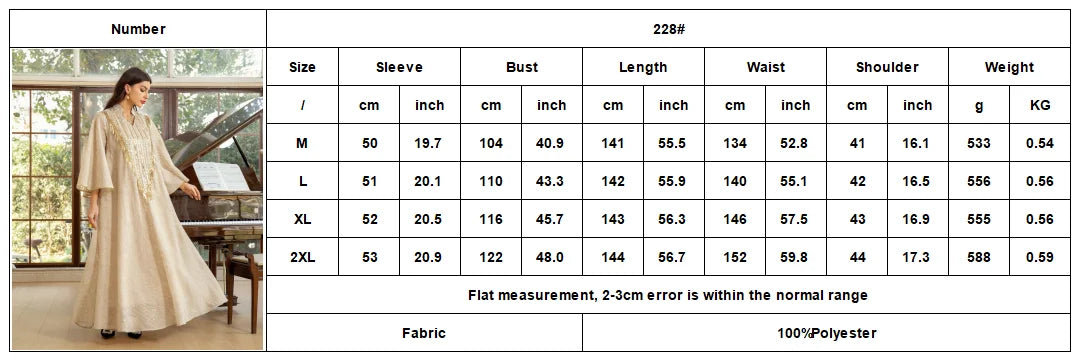 Abaya Impériale Émeraude Dorée