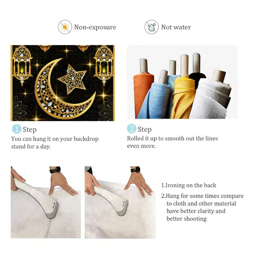 Ramadan Eid Door Cover Backdrop