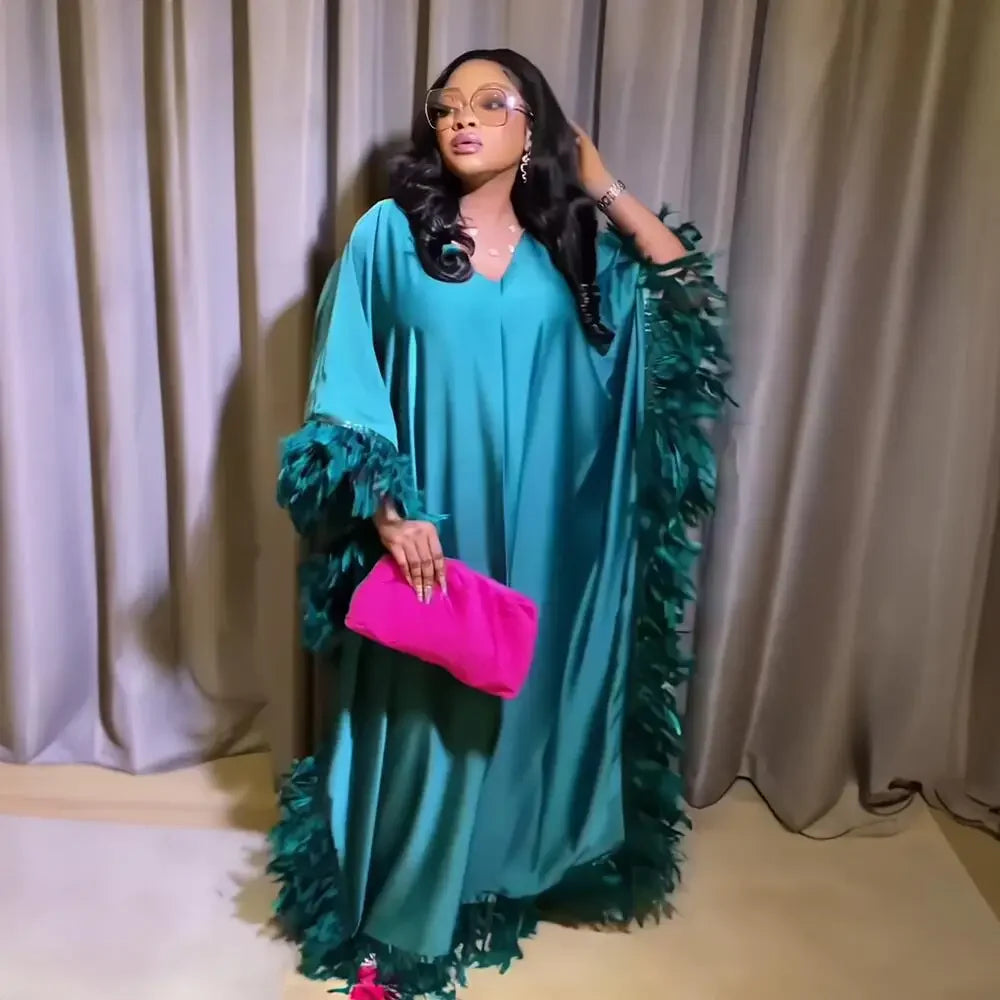Queen Elegance African Maxi Dress