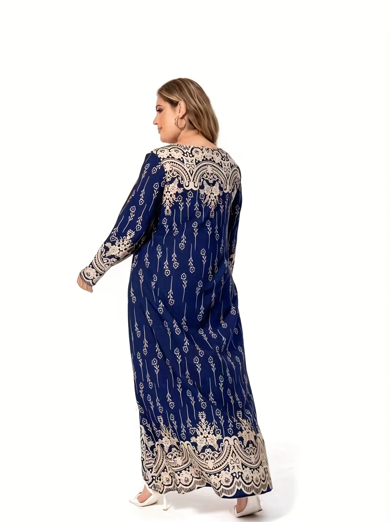 Robe Longue Printemps/Été Grande Taille