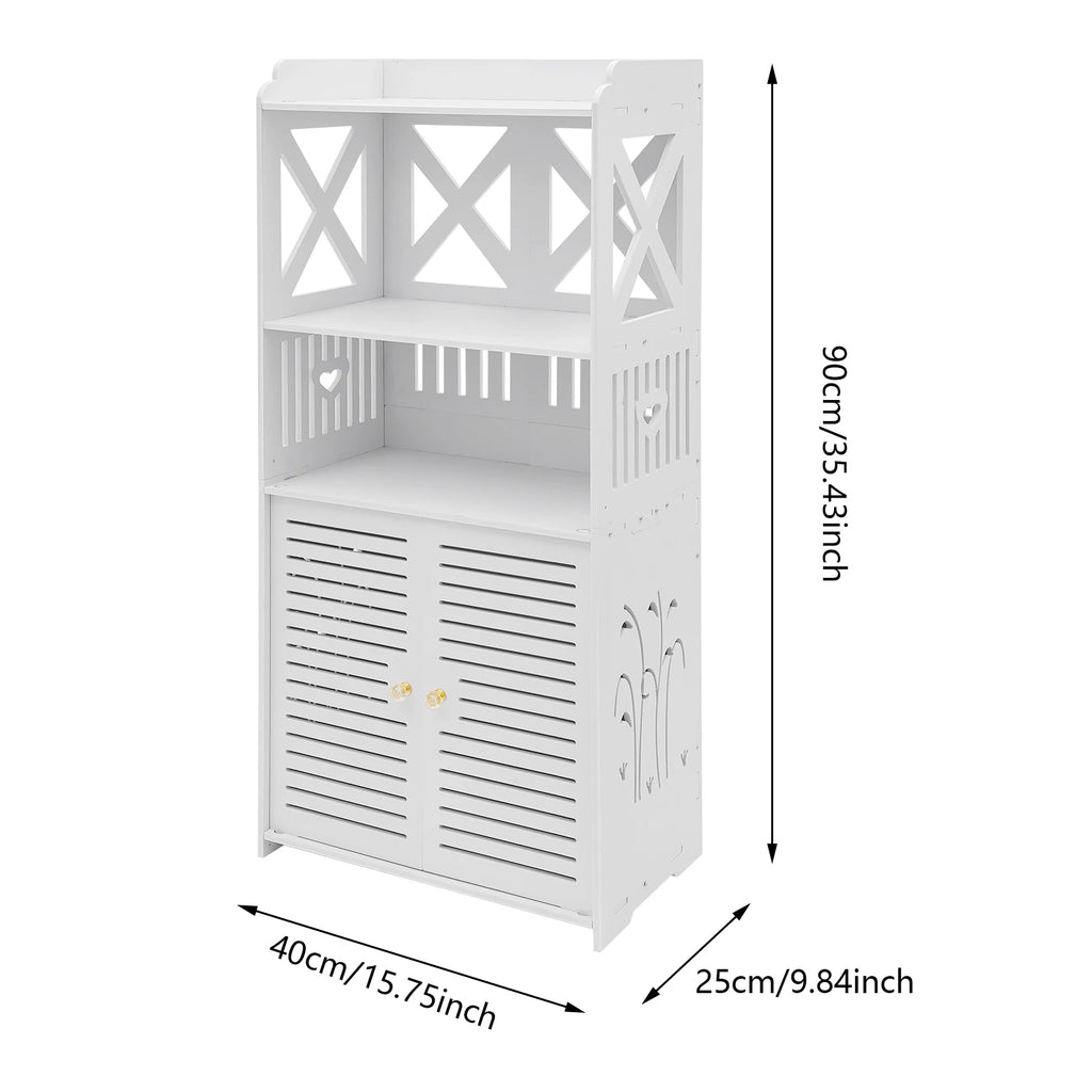 Meuble de Rangement d’Angle Salle de Bain