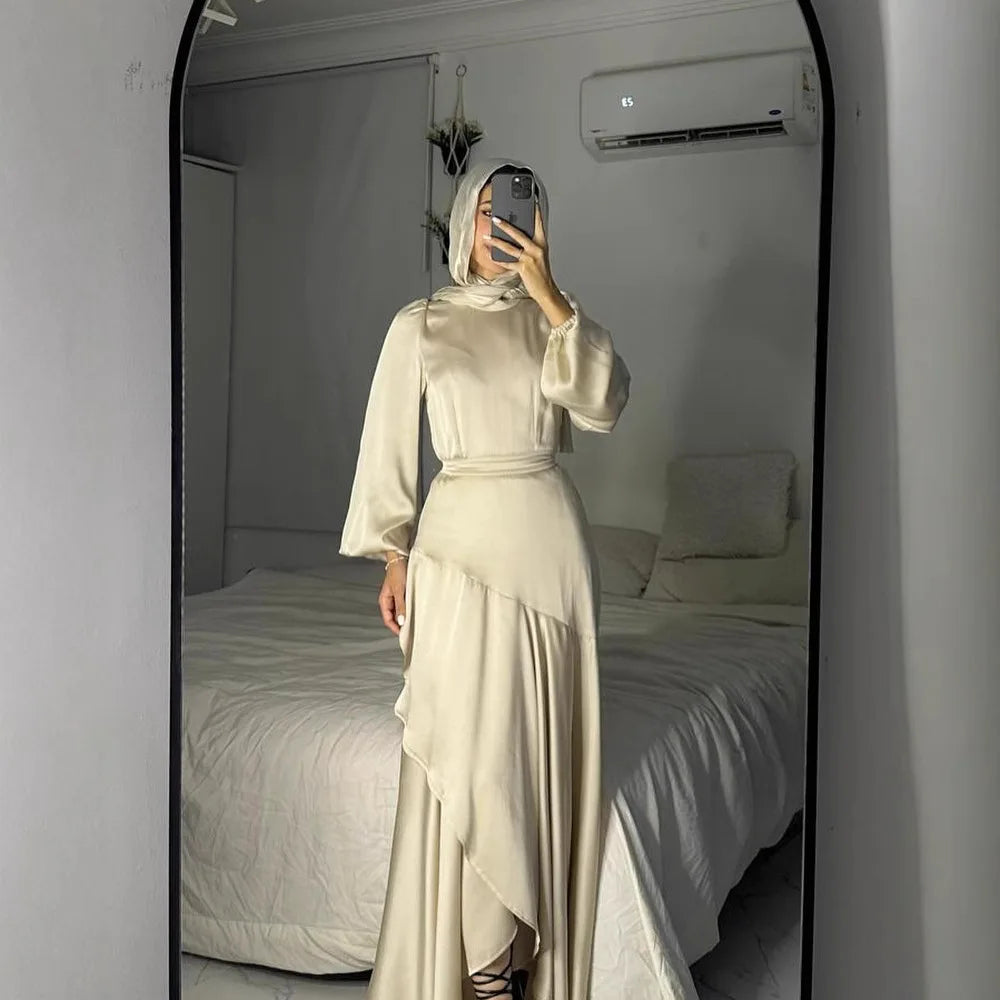 Elegant Eid Maxi Abaya Dress