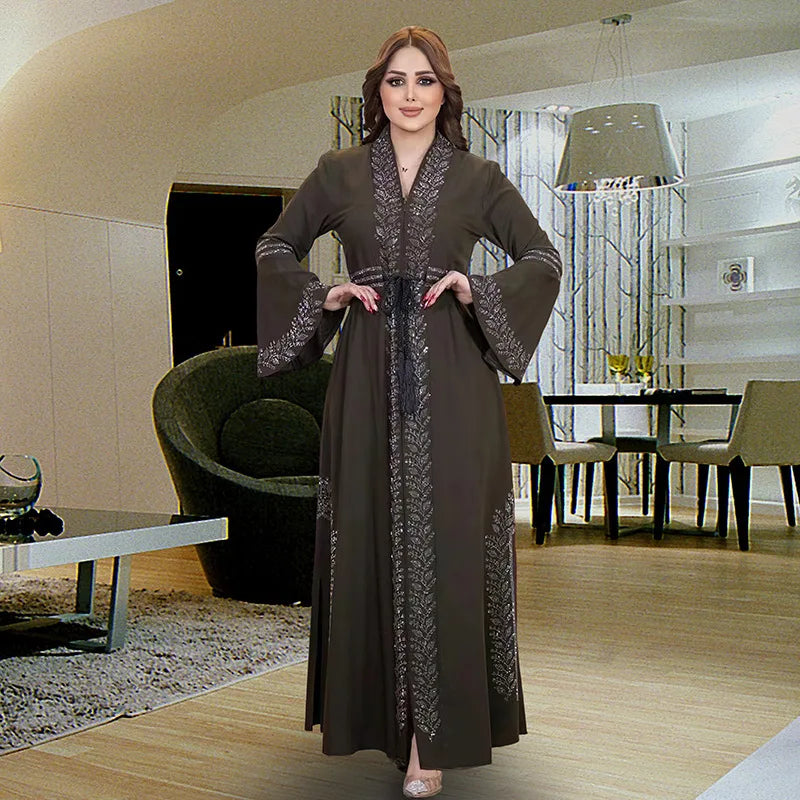 Classic Modest Long Sleeve Maxi Dress