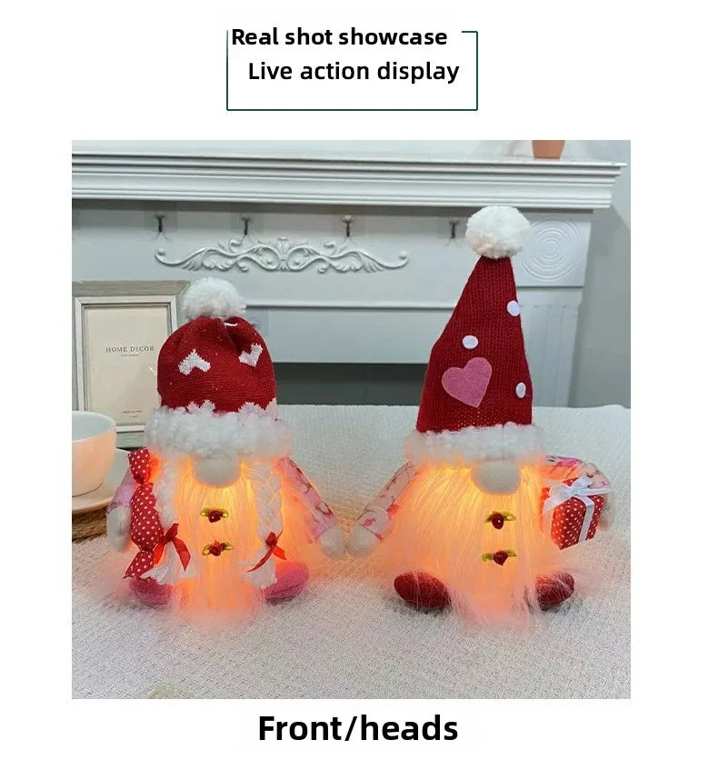 Glowing Plush Gnome – Valentine’s Day Surprise Gift