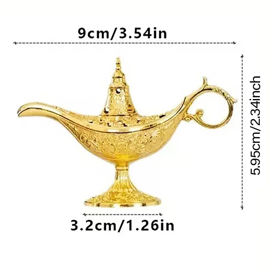 Golden Divine Iron Incense Burner Stand