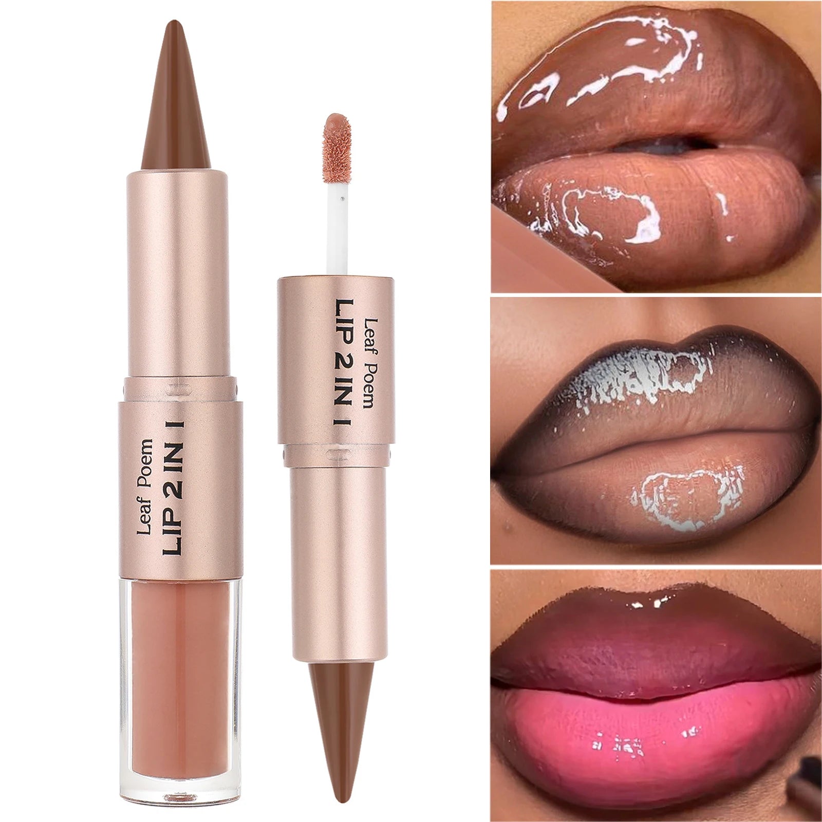 Lip Duo Volume – Gloss & Contour 2-en-1