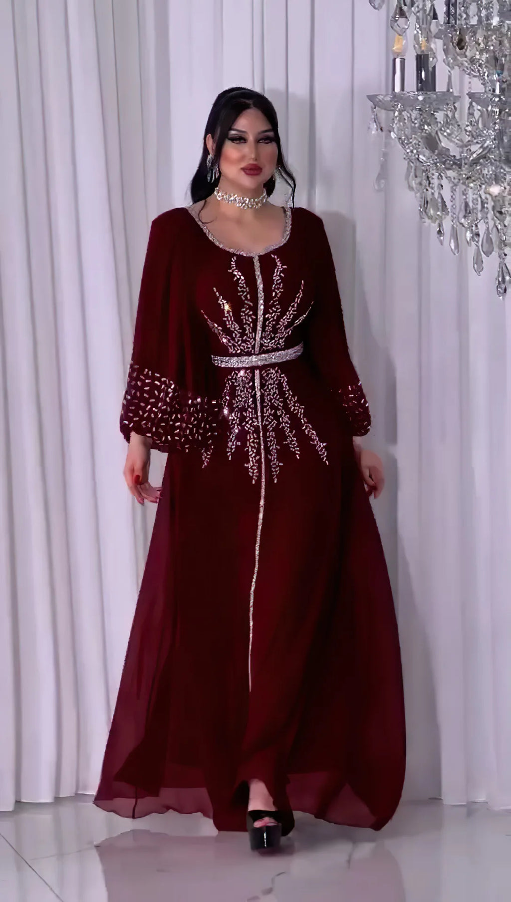 Royal Grace Maxi Dress