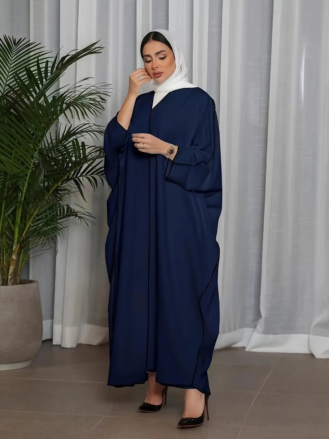 Elegant Dubai Style Loose Maxi Dress