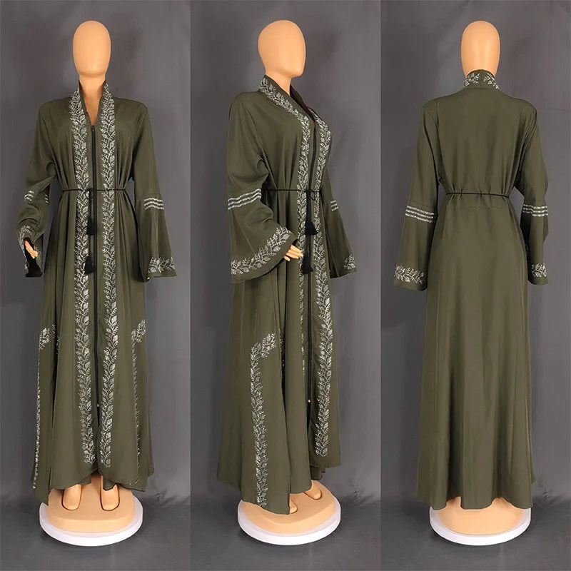Classic Modest Long Sleeve Maxi Dress