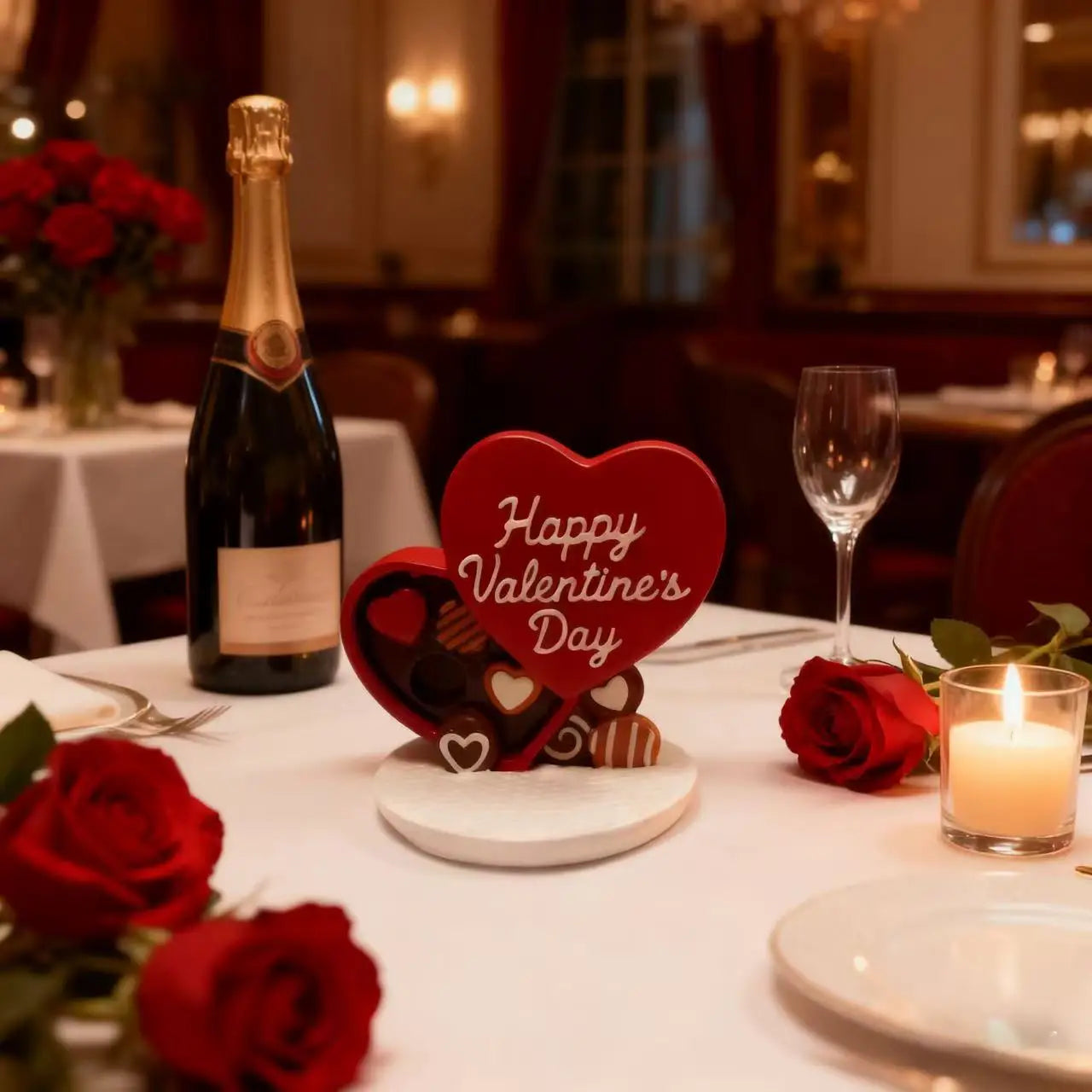 Cœur Décoratif Exquis – Design Raffiné Saint-Valentin