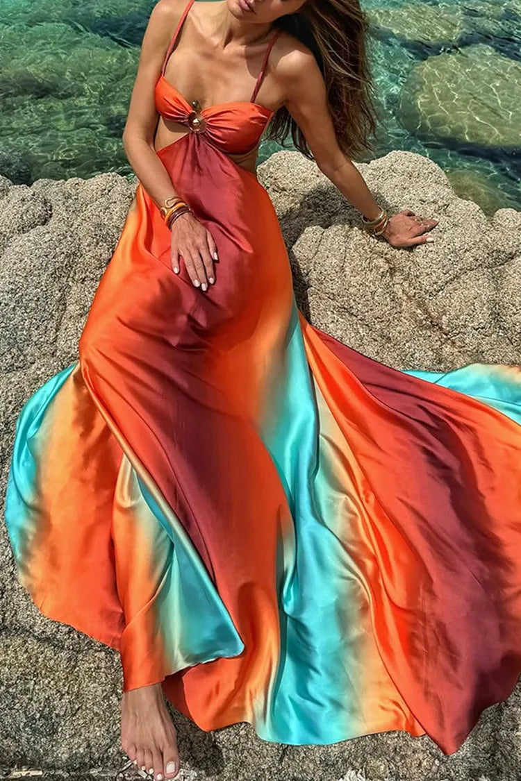 Robe Maxi Sunset Glow