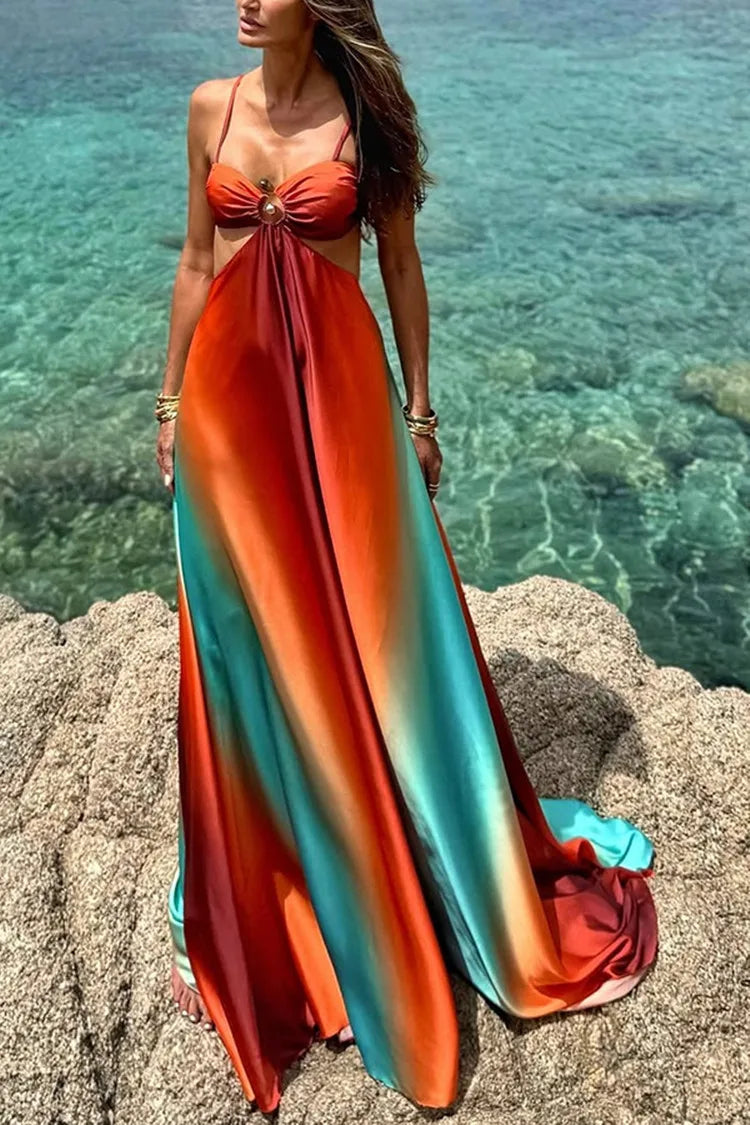 Robe Maxi Sunset Glow