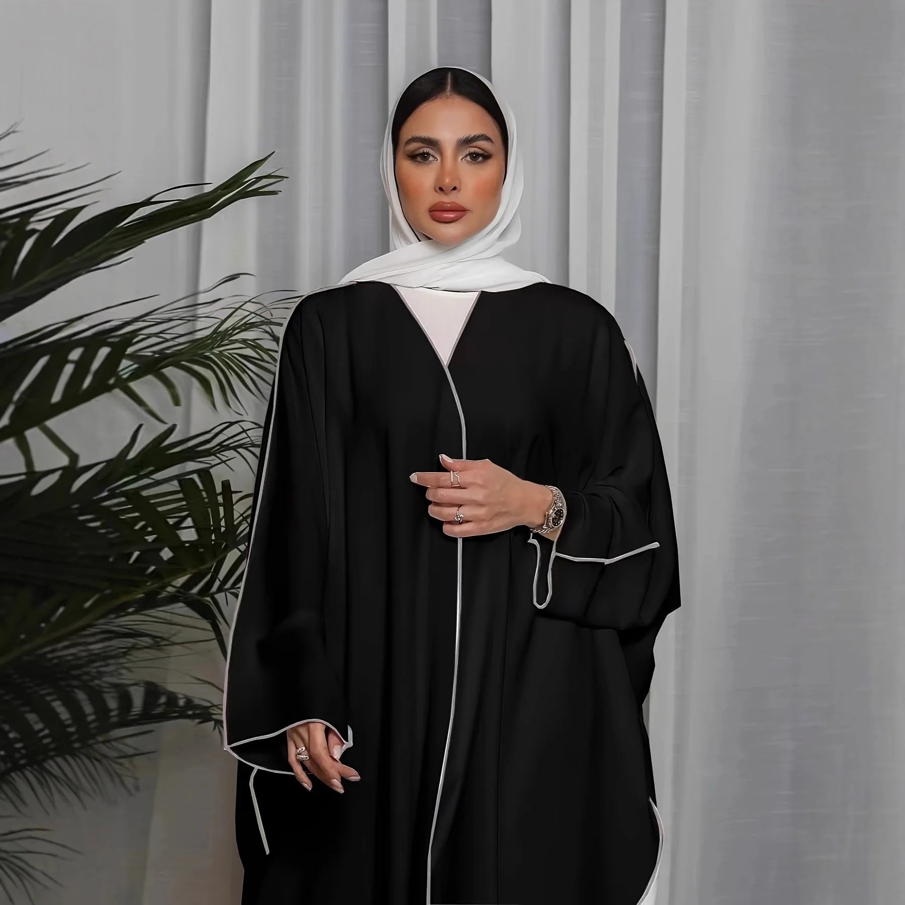 Elegant Dubai Style Loose Maxi Dress