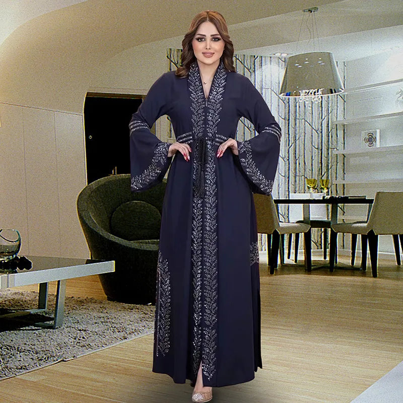 Classic Modest Long Sleeve Maxi Dress