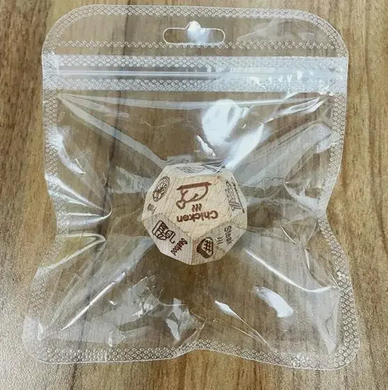 Funny Food Choice Dice for Couples – Romantic Gift