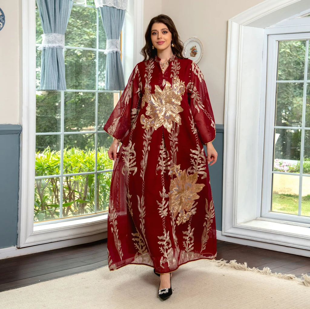 Women Long Kaftan Arabic